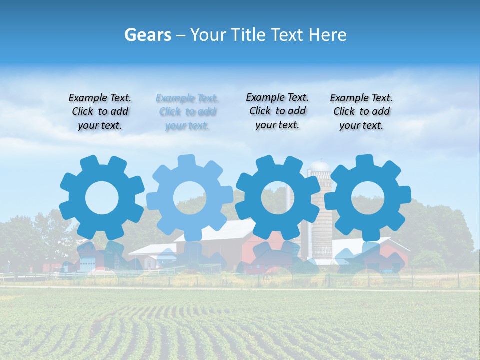 Grass Country Land PowerPoint Template