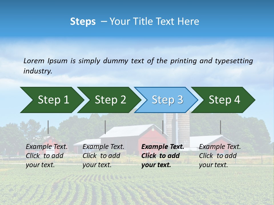 Grass Country Land PowerPoint Template