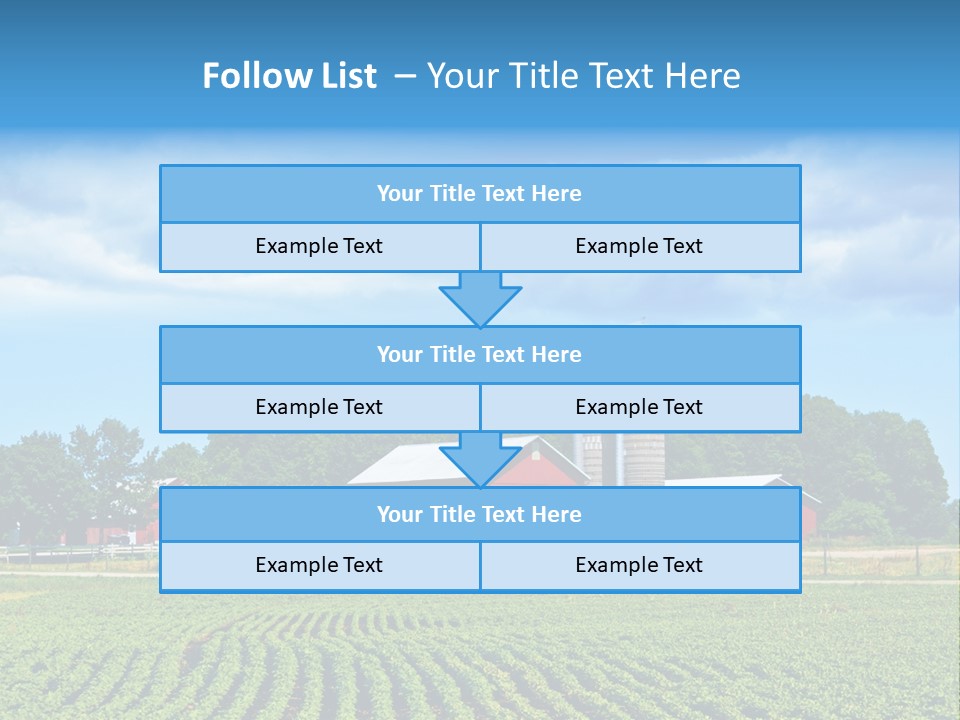 Grass Country Land PowerPoint Template