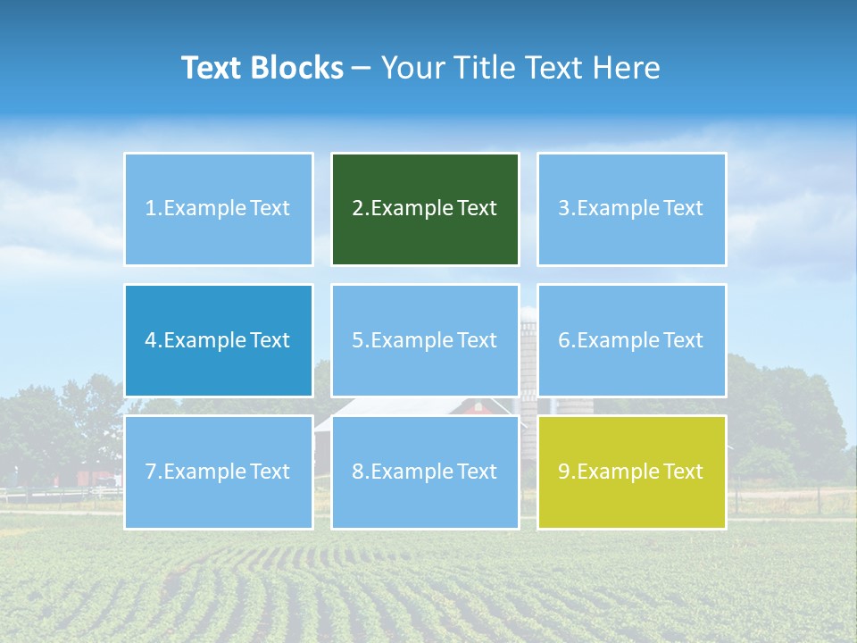 Grass Country Land PowerPoint Template