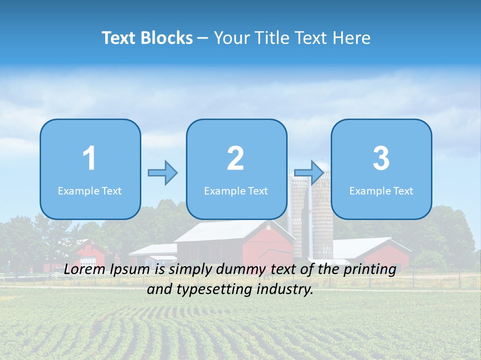 Grass Country Land PowerPoint Template