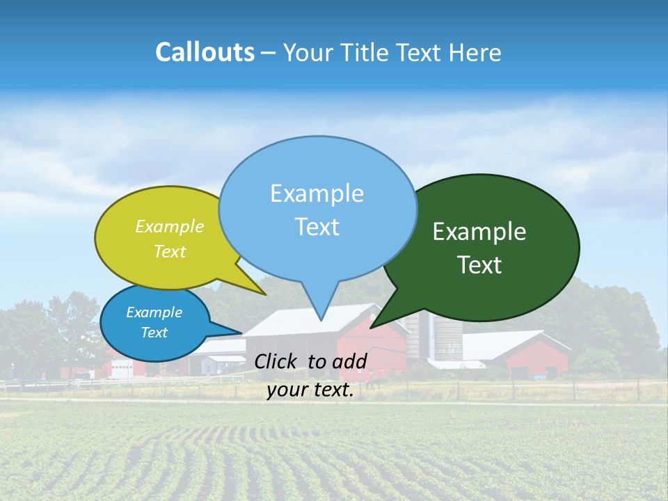 Grass Country Land PowerPoint Template