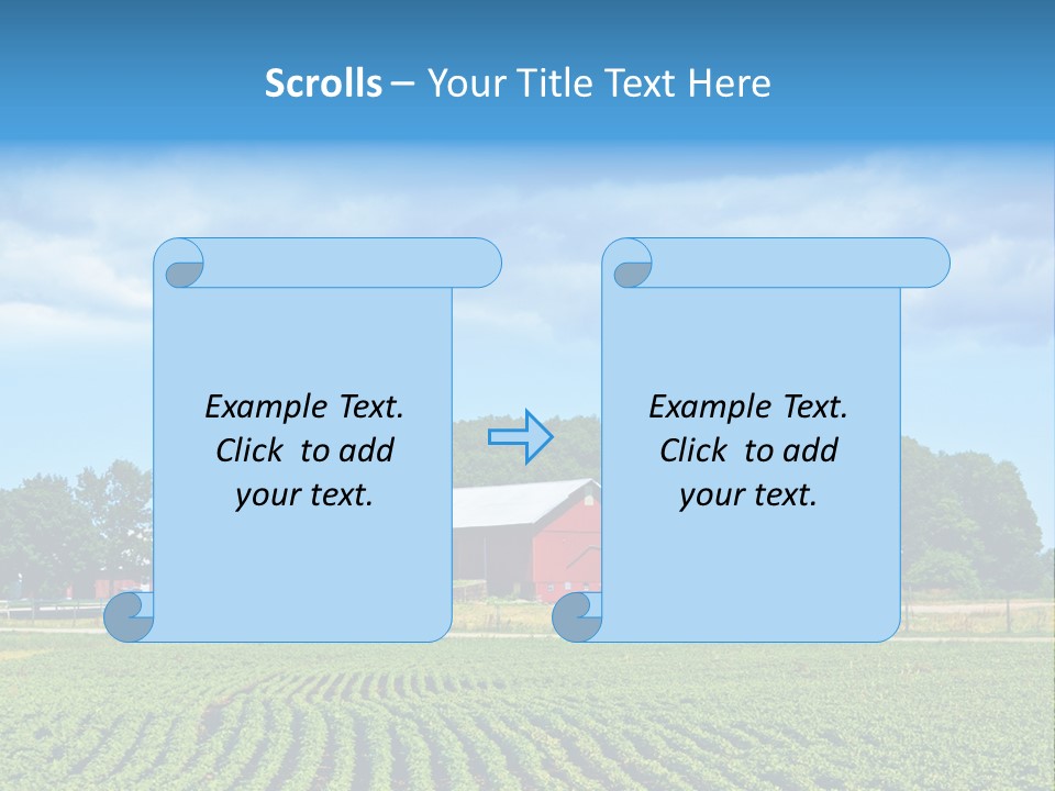 Grass Country Land PowerPoint Template