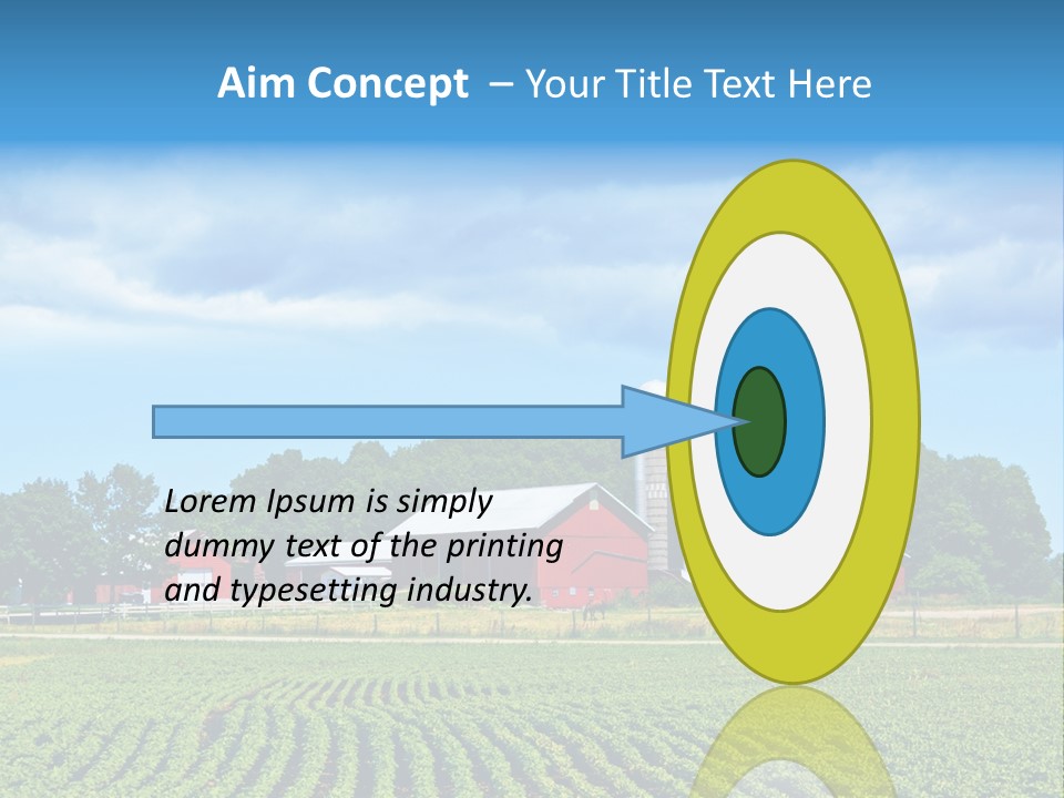 Grass Country Land PowerPoint Template