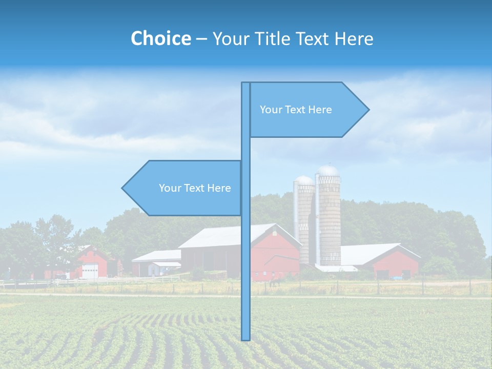 Grass Country Land PowerPoint Template