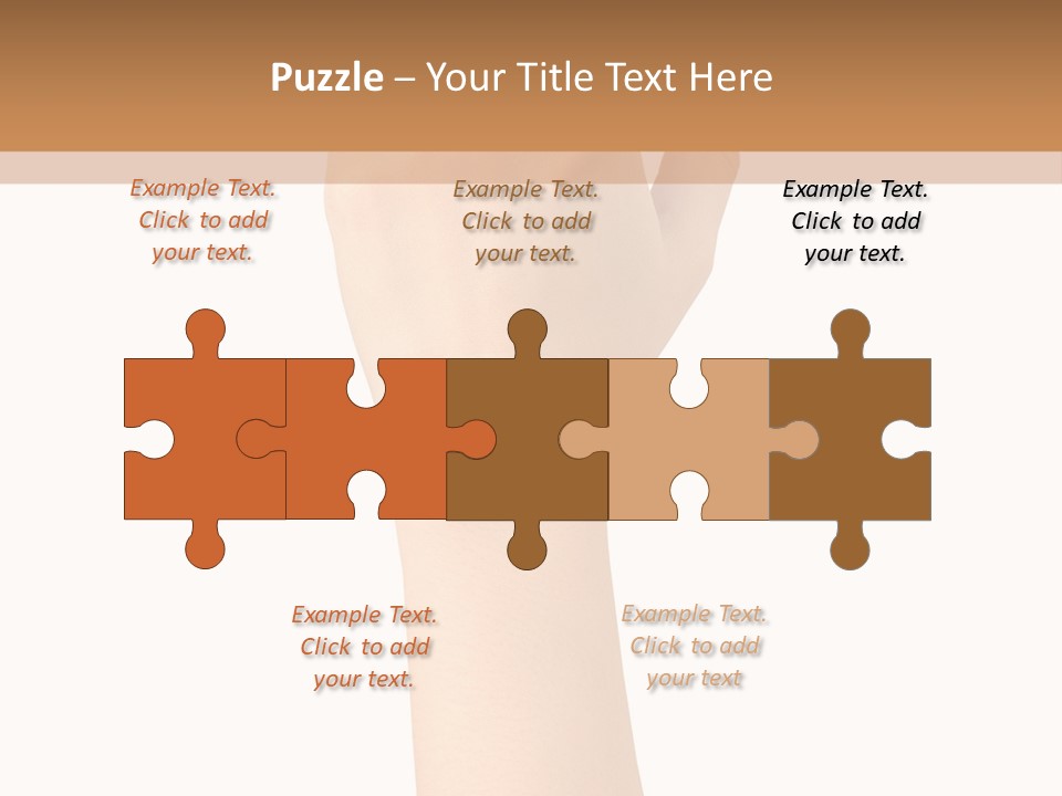 Computer Press Button PowerPoint Template