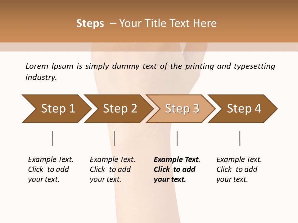 Computer Press Button PowerPoint Template