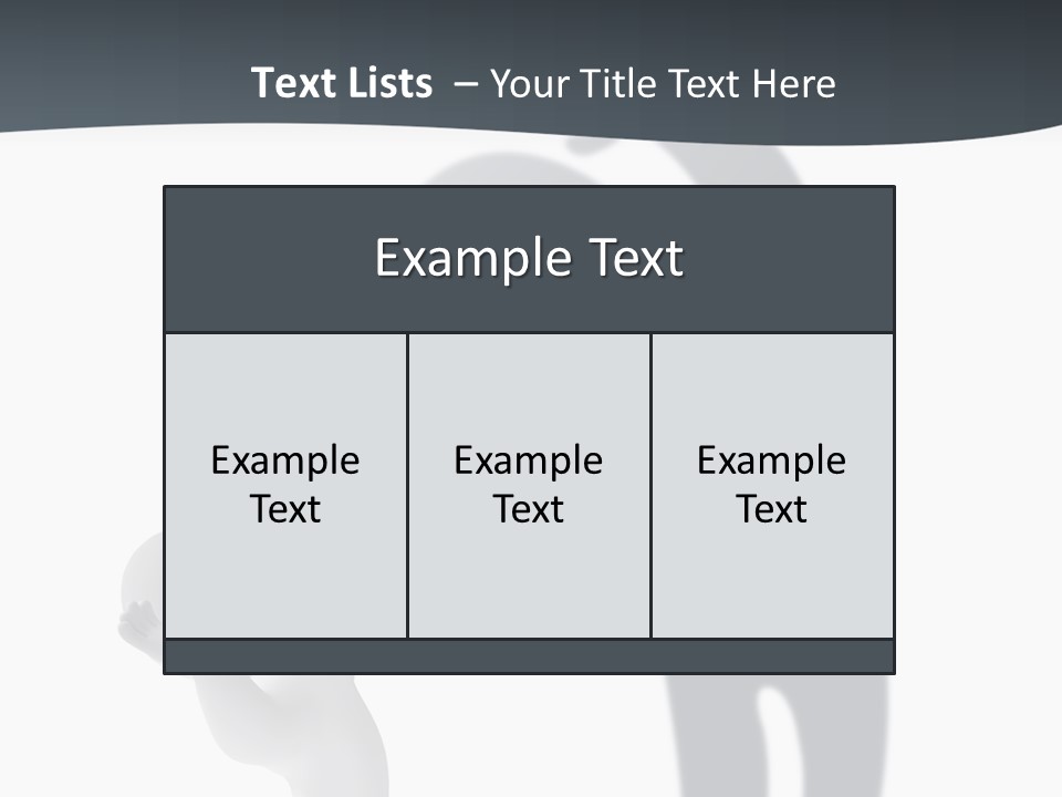 Terror Afraid Party PowerPoint Template