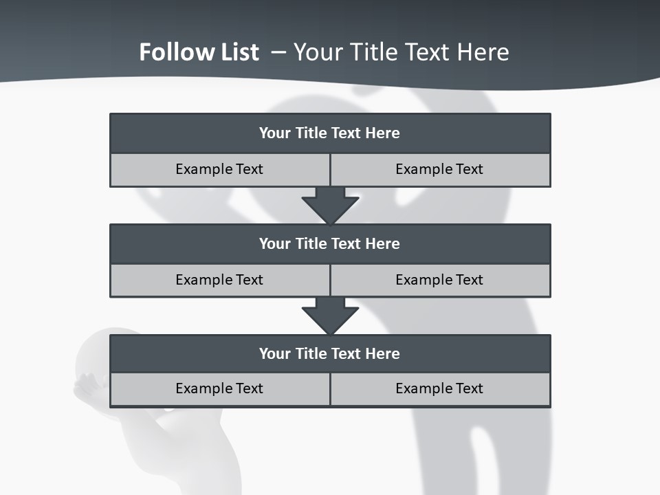 Terror Afraid Party PowerPoint Template