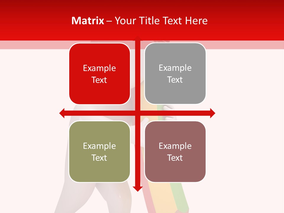 Cartoon Wood Pencil PowerPoint Template