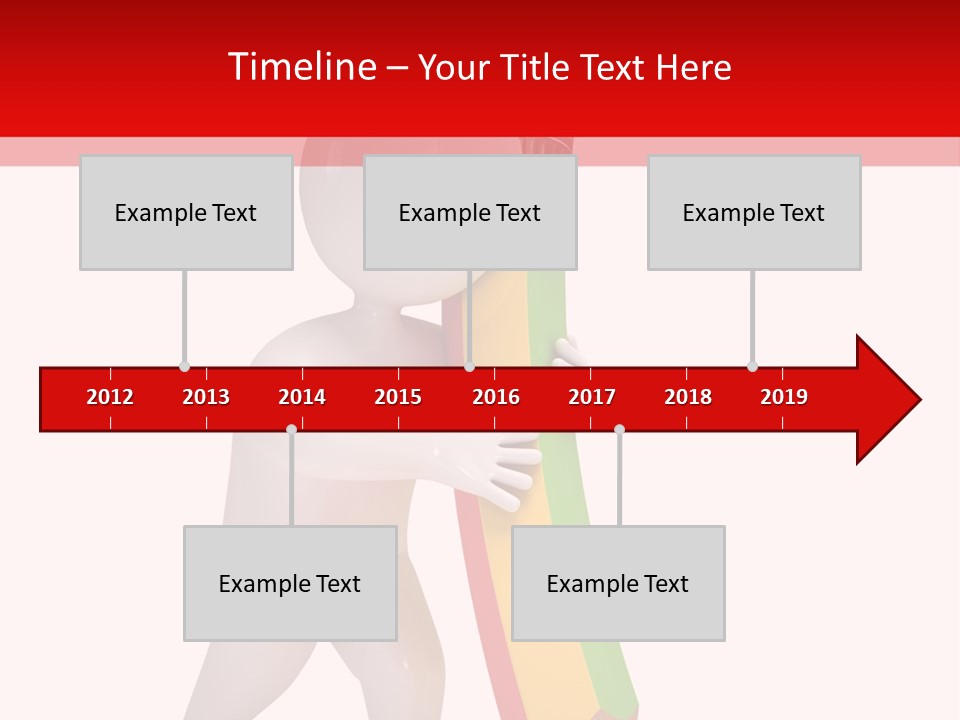 Cartoon Wood Pencil PowerPoint Template