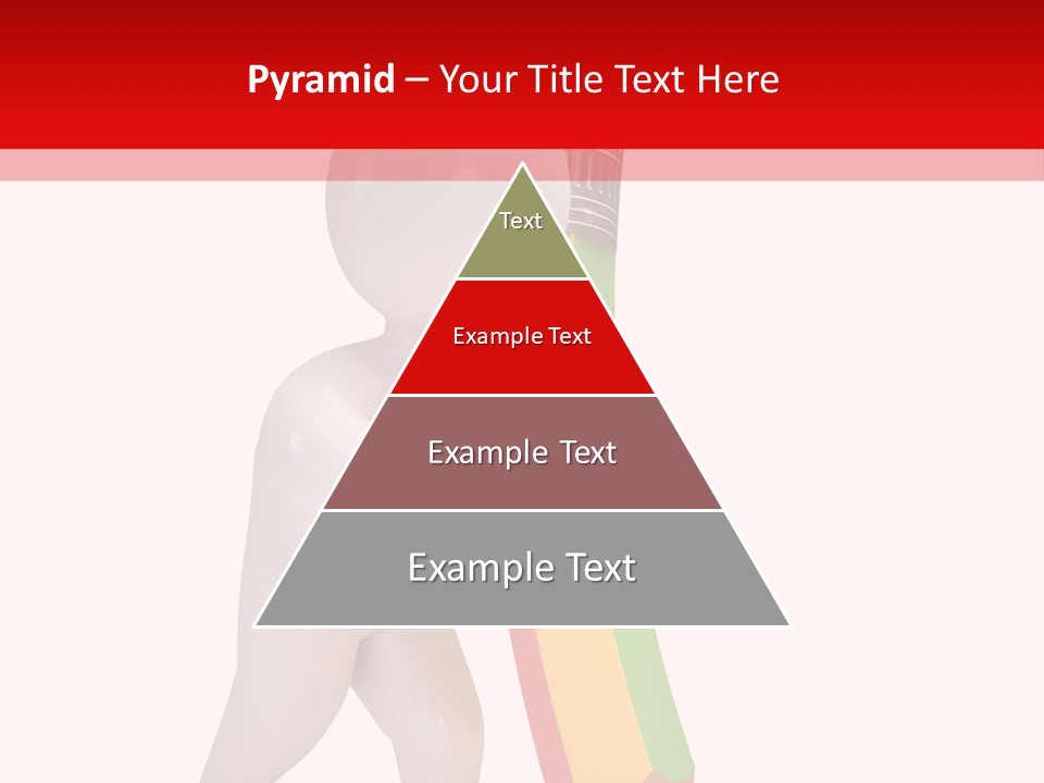 Cartoon Wood Pencil PowerPoint Template