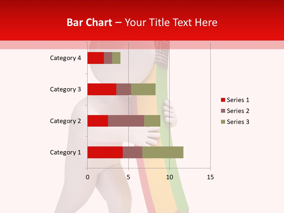 Cartoon Wood Pencil PowerPoint Template
