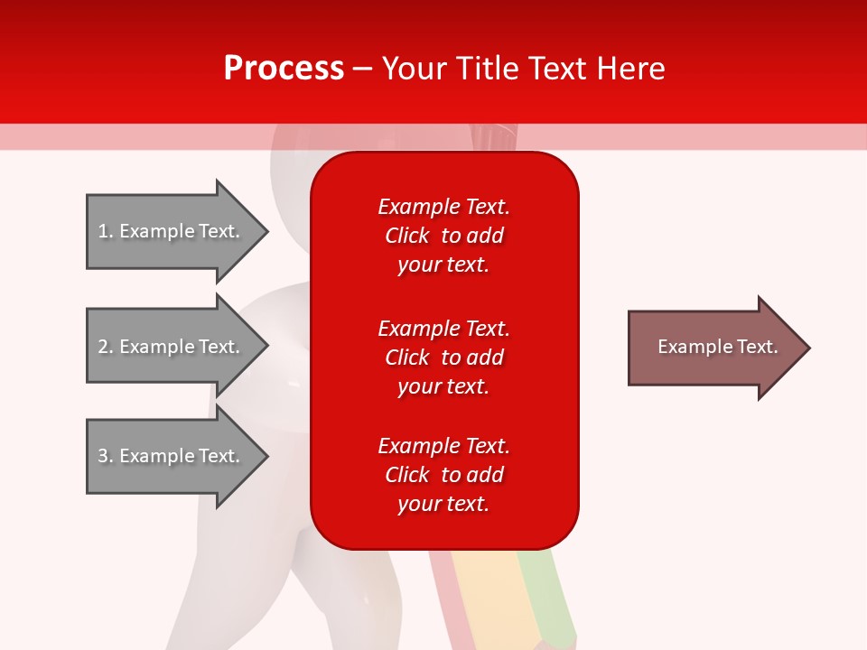 Cartoon Wood Pencil PowerPoint Template