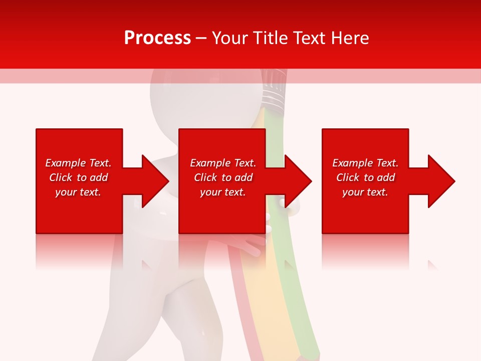 Cartoon Wood Pencil PowerPoint Template