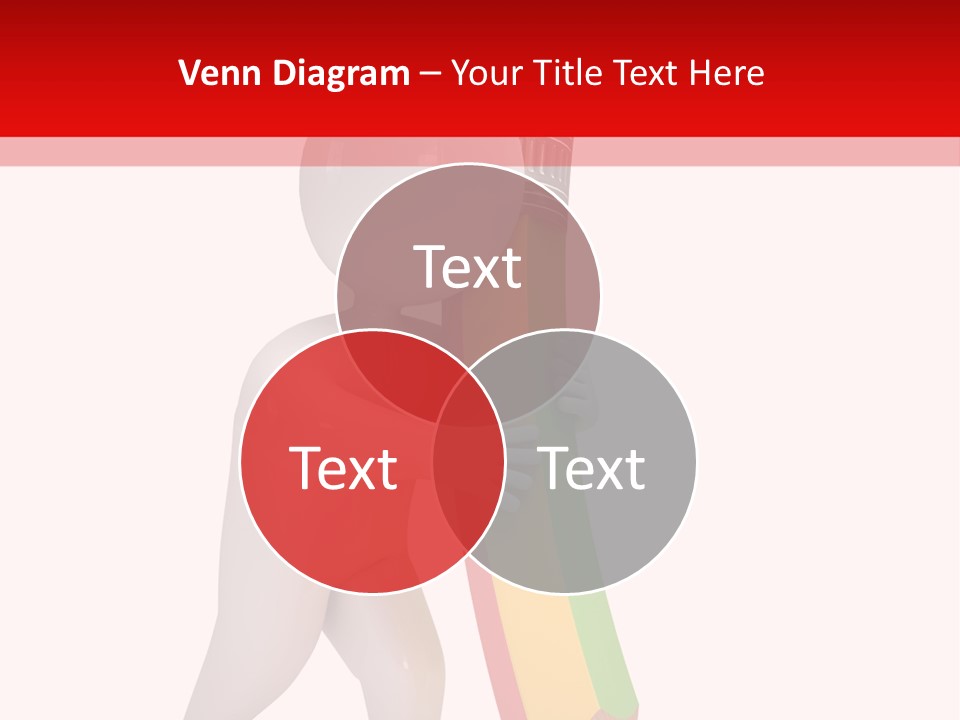 Cartoon Wood Pencil PowerPoint Template
