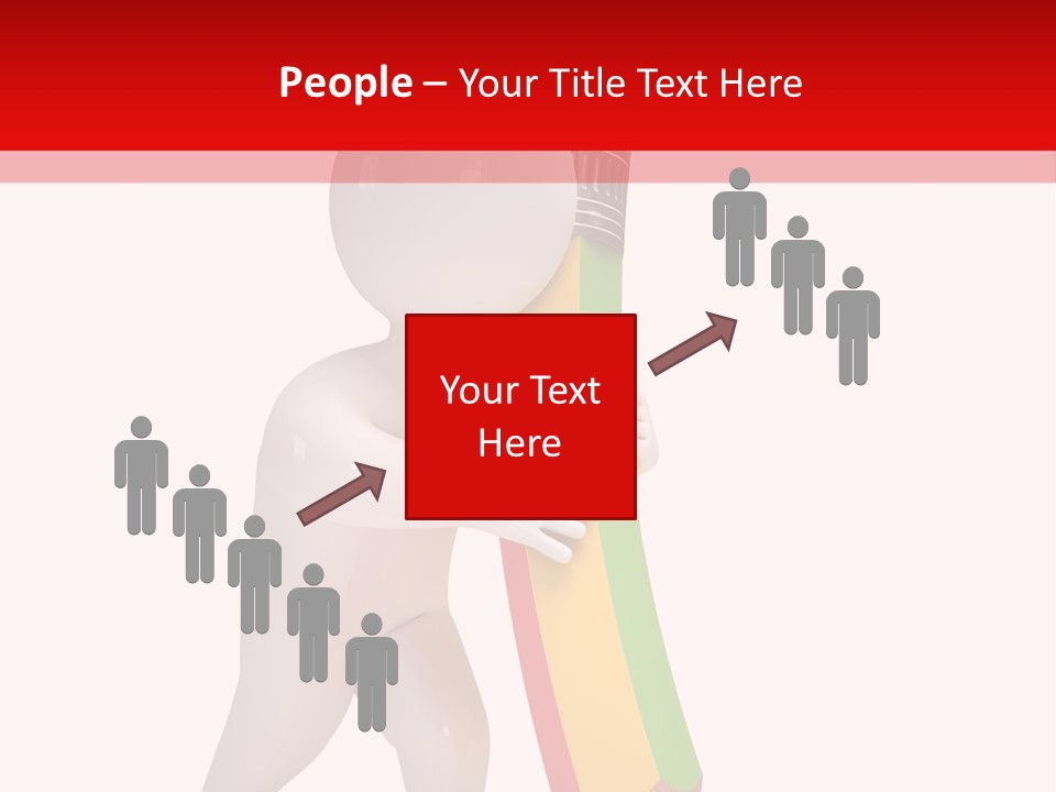 Cartoon Wood Pencil PowerPoint Template