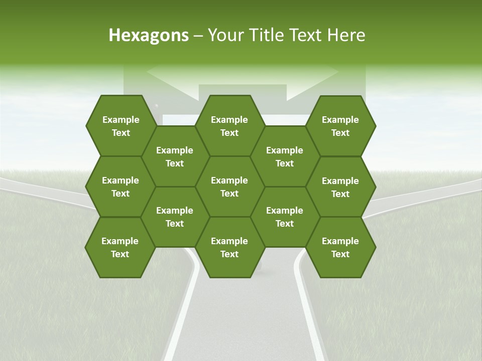 Job Choice Green PowerPoint Template