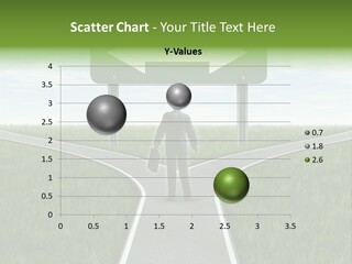 Job Choice Green PowerPoint Template