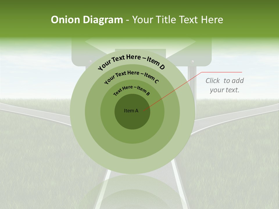 Job Choice Green PowerPoint Template