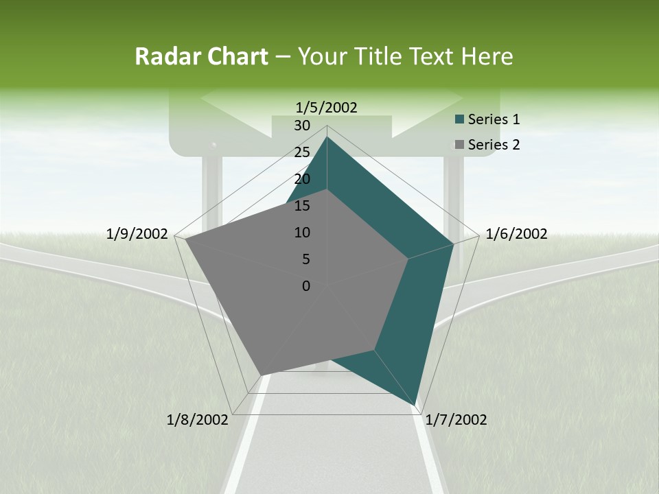 Job Choice Green PowerPoint Template