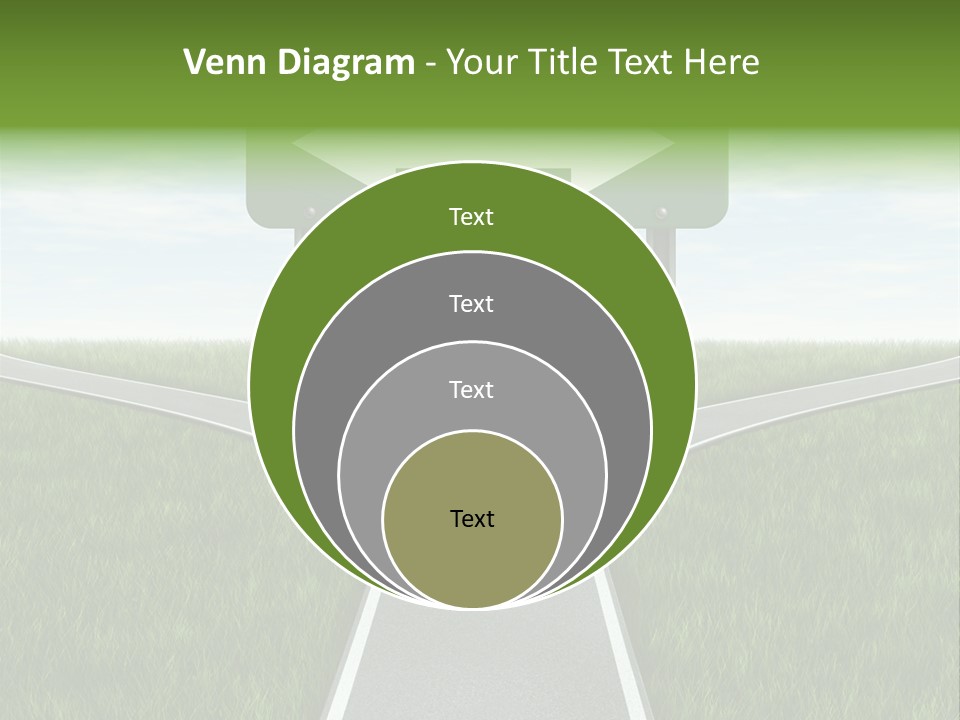 Job Choice Green PowerPoint Template