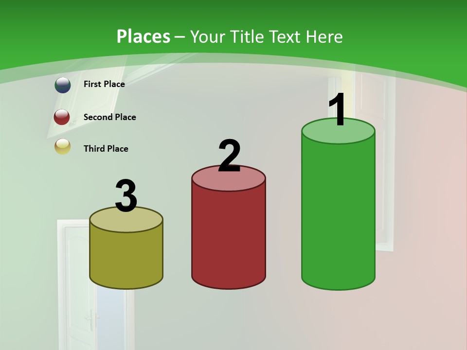 Architecture Entrance Idea PowerPoint Template