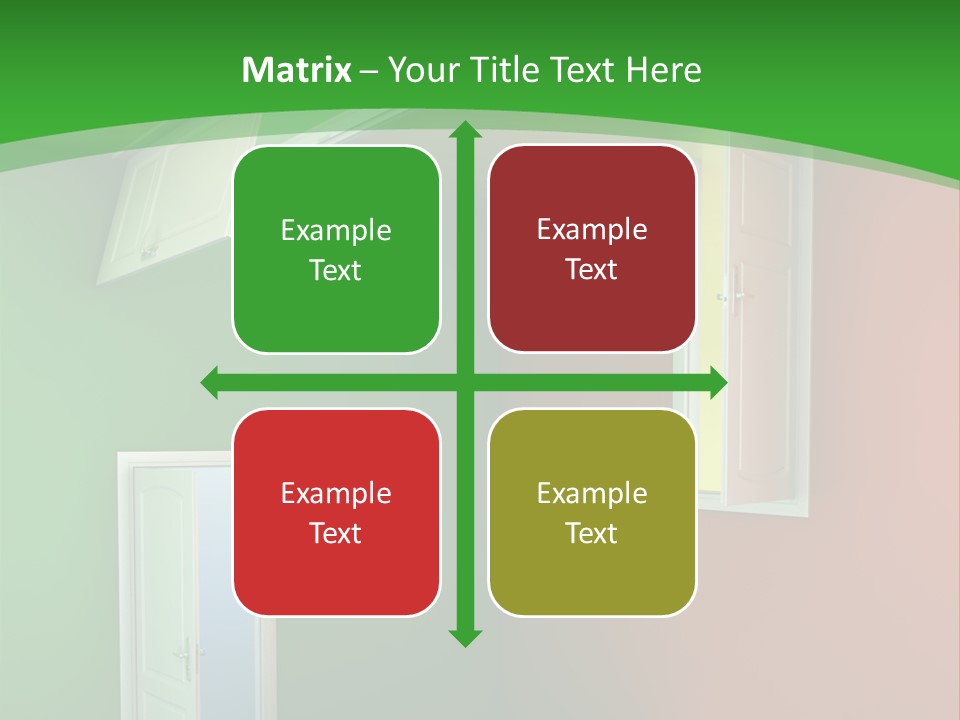 Architecture Entrance Idea PowerPoint Template