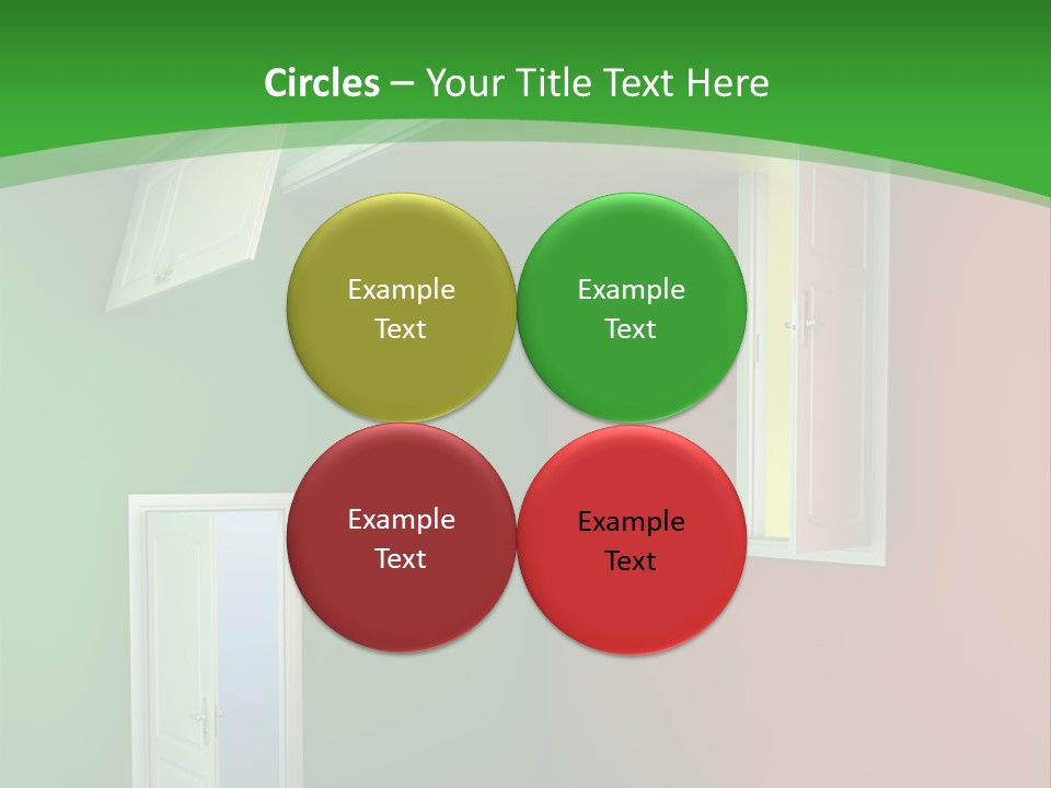 Architecture Entrance Idea PowerPoint Template