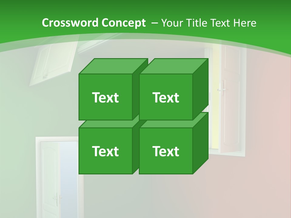 Architecture Entrance Idea PowerPoint Template