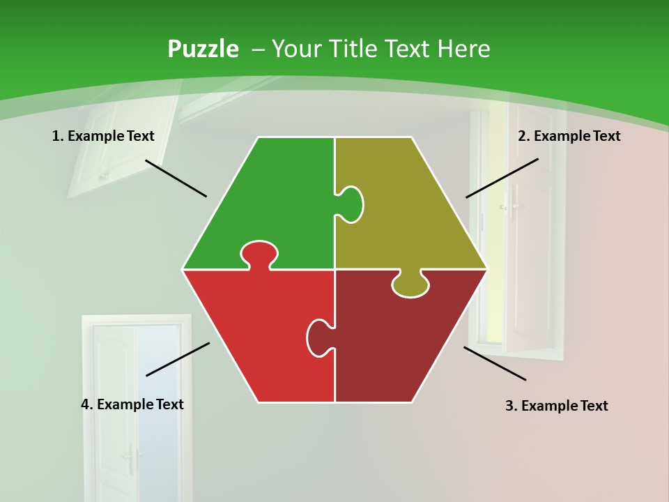 Architecture Entrance Idea PowerPoint Template