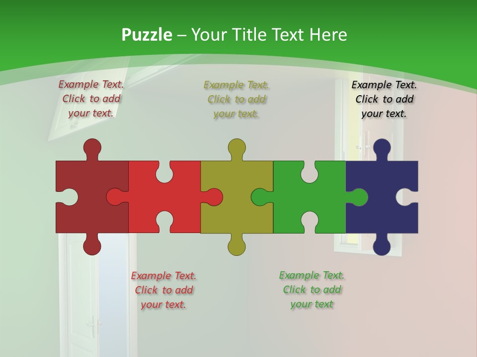 Architecture Entrance Idea PowerPoint Template