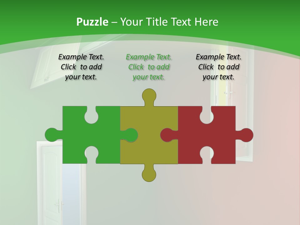 Architecture Entrance Idea PowerPoint Template
