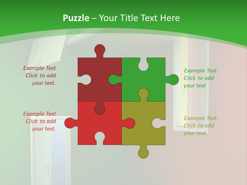 Architecture Entrance Idea PowerPoint Template