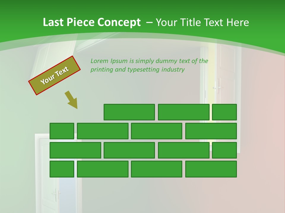 Architecture Entrance Idea PowerPoint Template