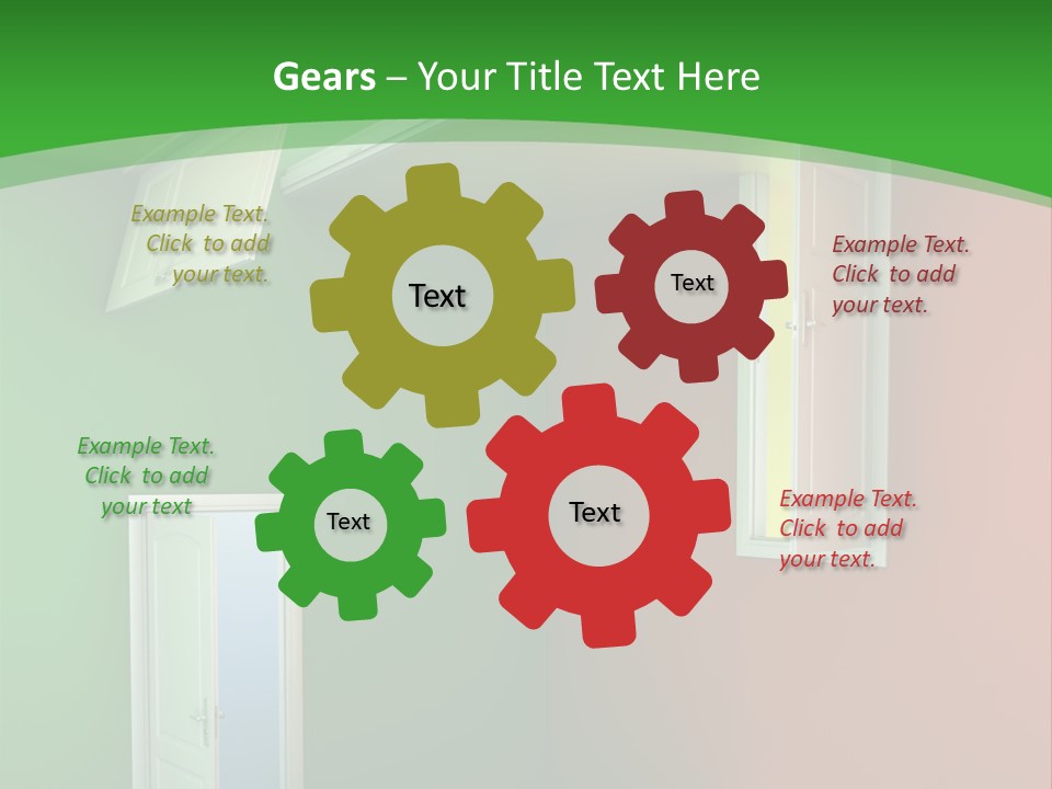 Architecture Entrance Idea PowerPoint Template