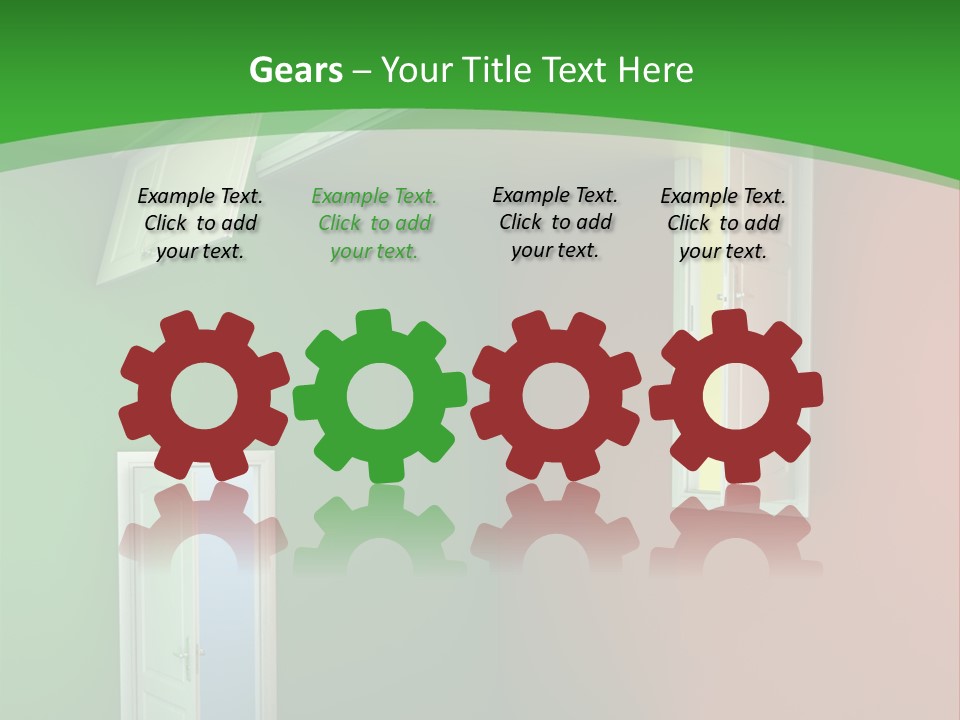 Architecture Entrance Idea PowerPoint Template