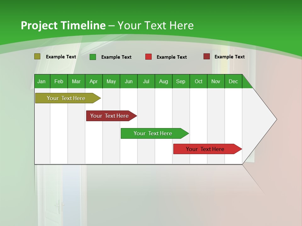 Architecture Entrance Idea PowerPoint Template