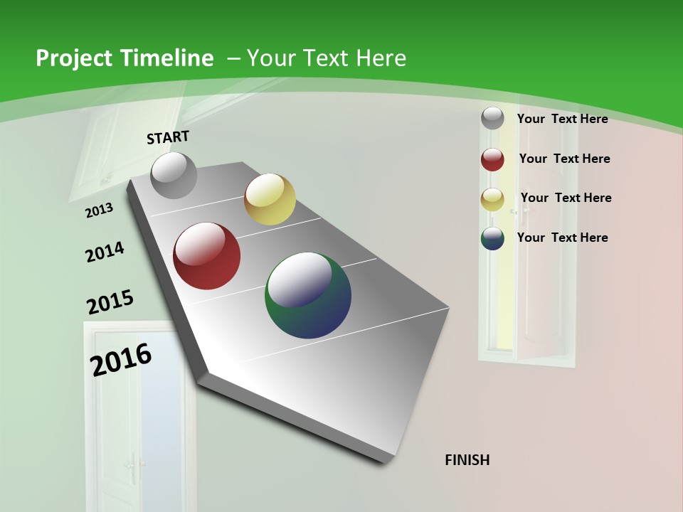 Architecture Entrance Idea PowerPoint Template