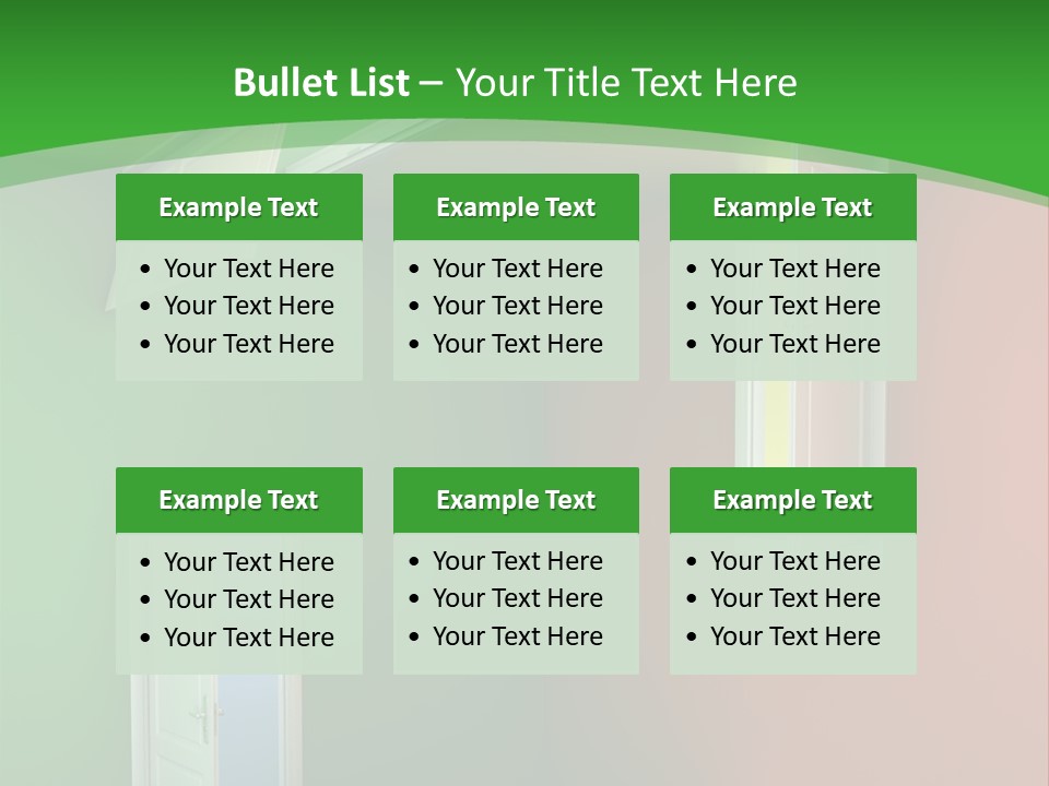Architecture Entrance Idea PowerPoint Template