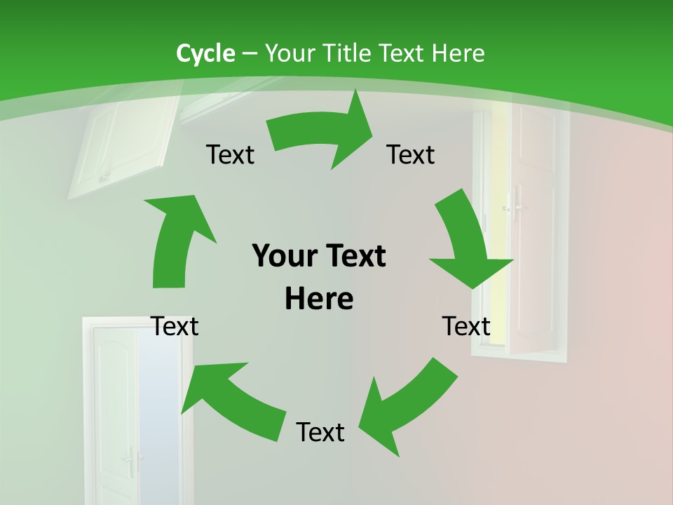 Architecture Entrance Idea PowerPoint Template