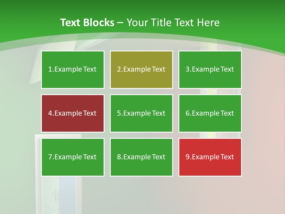 Architecture Entrance Idea PowerPoint Template