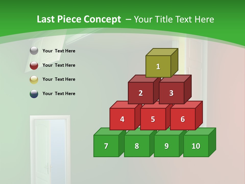 Architecture Entrance Idea PowerPoint Template