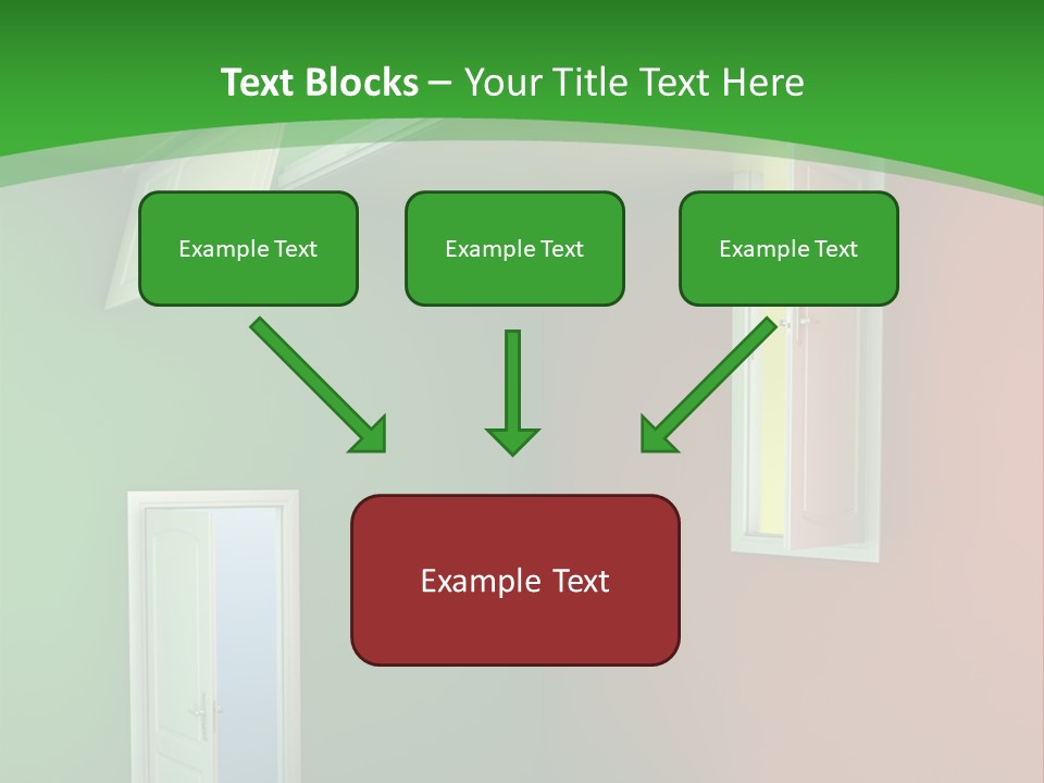 Architecture Entrance Idea PowerPoint Template