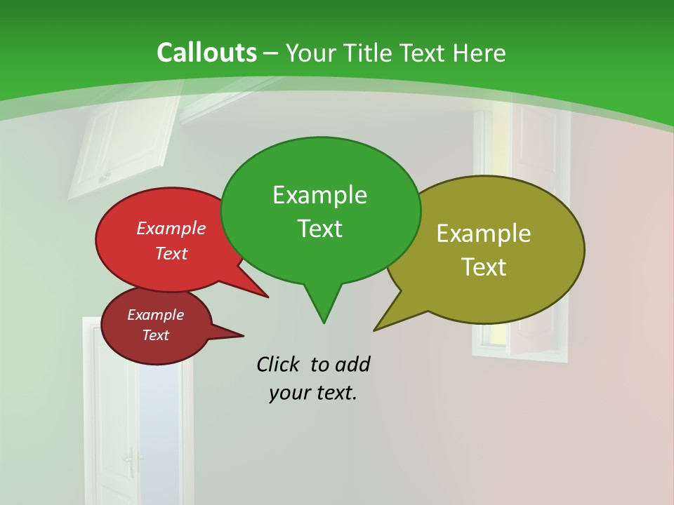 Architecture Entrance Idea PowerPoint Template
