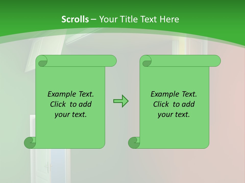 Architecture Entrance Idea PowerPoint Template