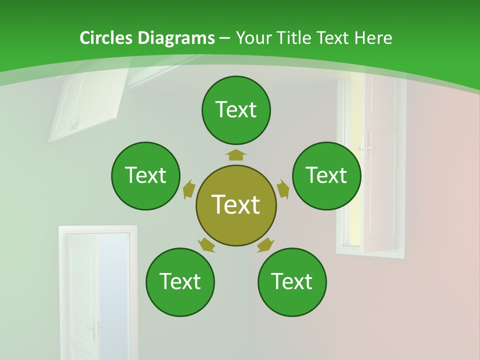 Architecture Entrance Idea PowerPoint Template