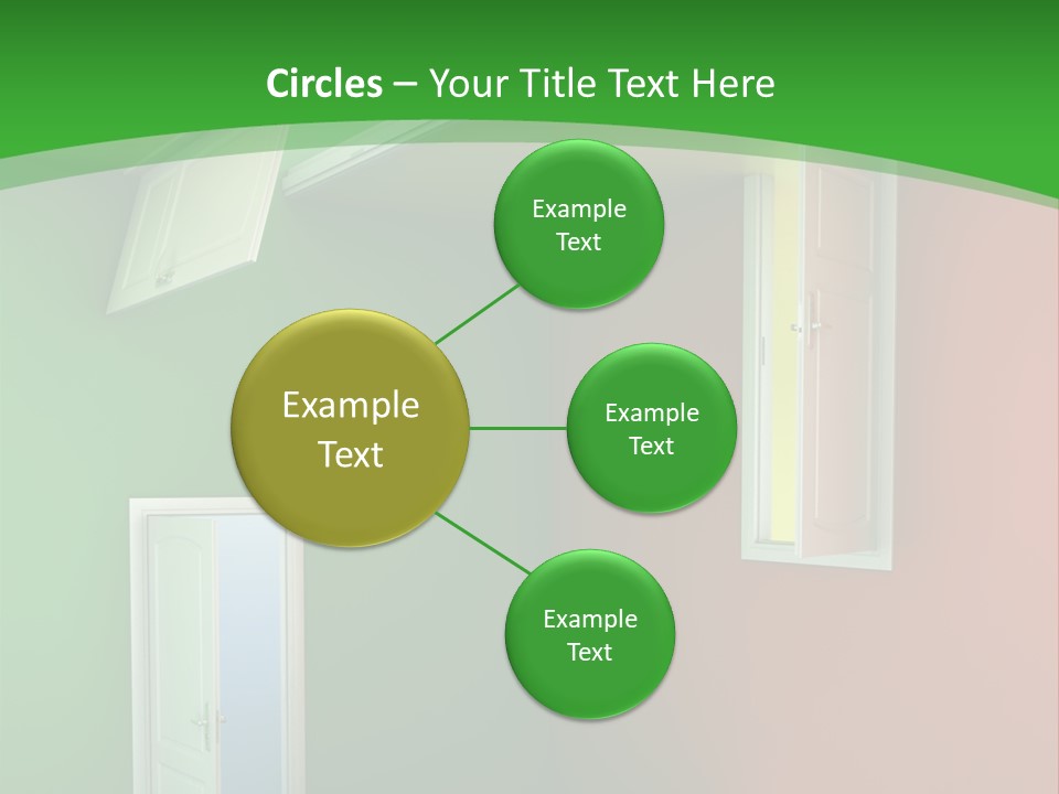 Architecture Entrance Idea PowerPoint Template