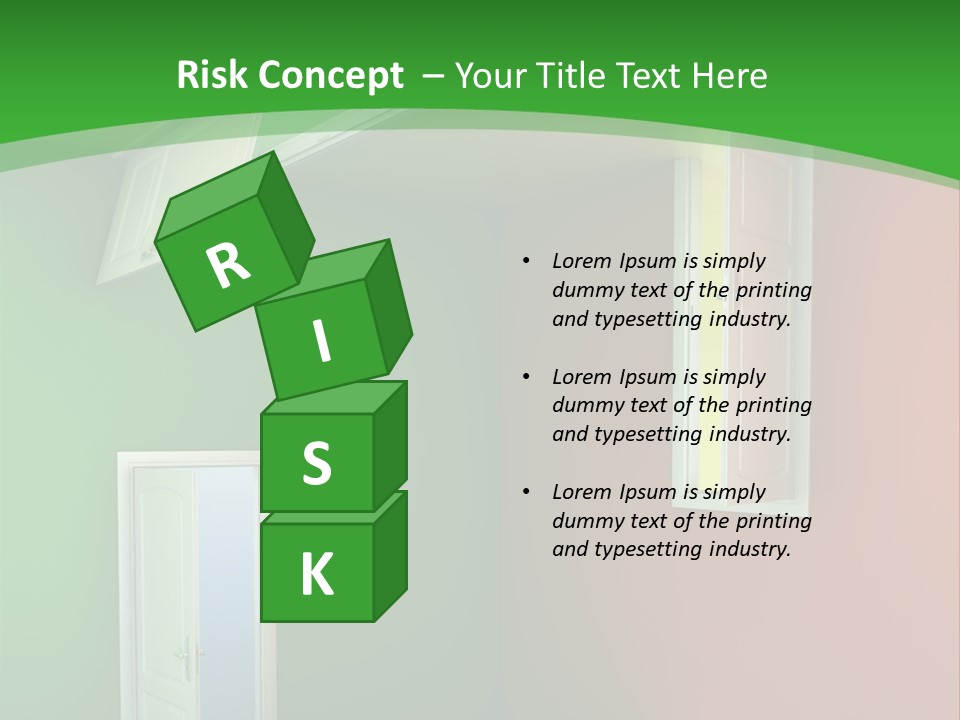 Architecture Entrance Idea PowerPoint Template