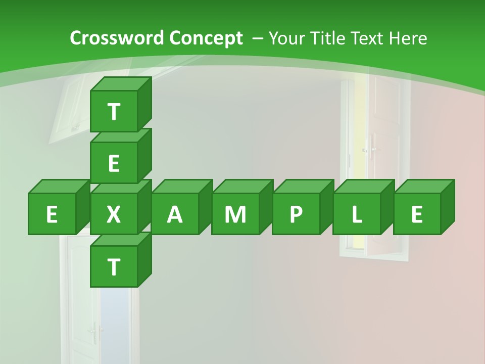 Architecture Entrance Idea PowerPoint Template